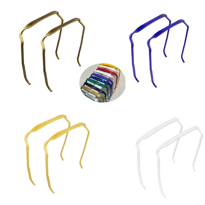 Diadema de pelo invisible.