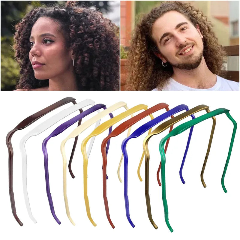 Diadema de pelo invisible.